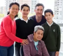 La famille Fu Arnold, danseurs à l’ÉNB